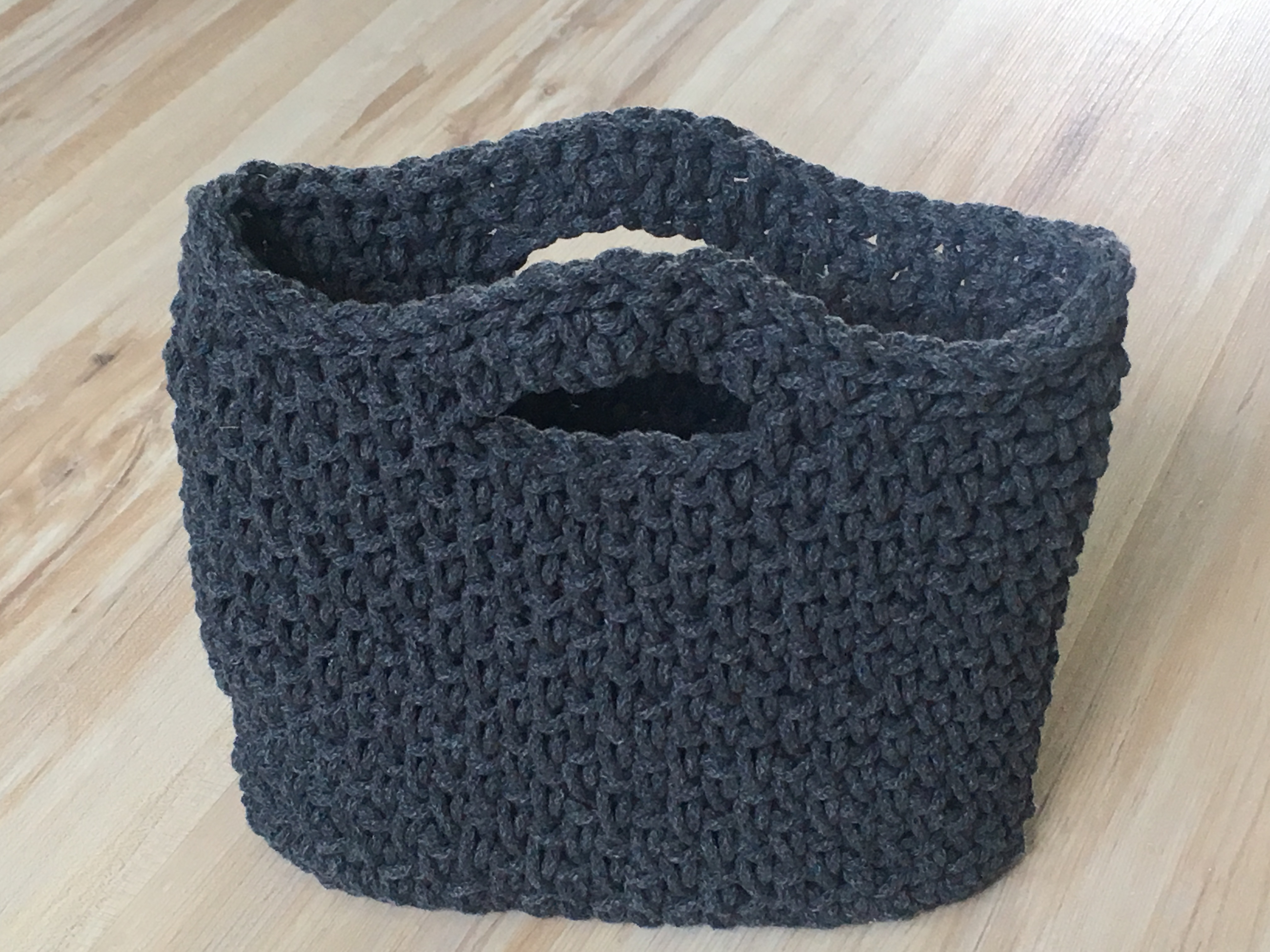 crochet handbag